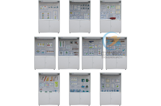 《焊、鉚工工藝學(xué)》陳列柜,焊、鉚工工藝學(xué)教學(xué)陳列柜