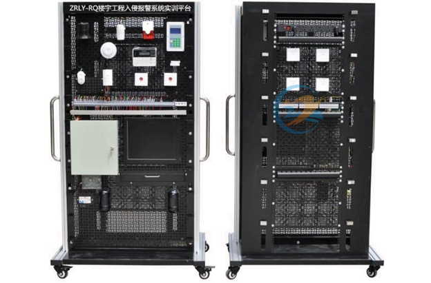 樓宇工程入侵報警系統(tǒng)實訓平臺,防盜報警安裝與調(diào)試實驗裝置