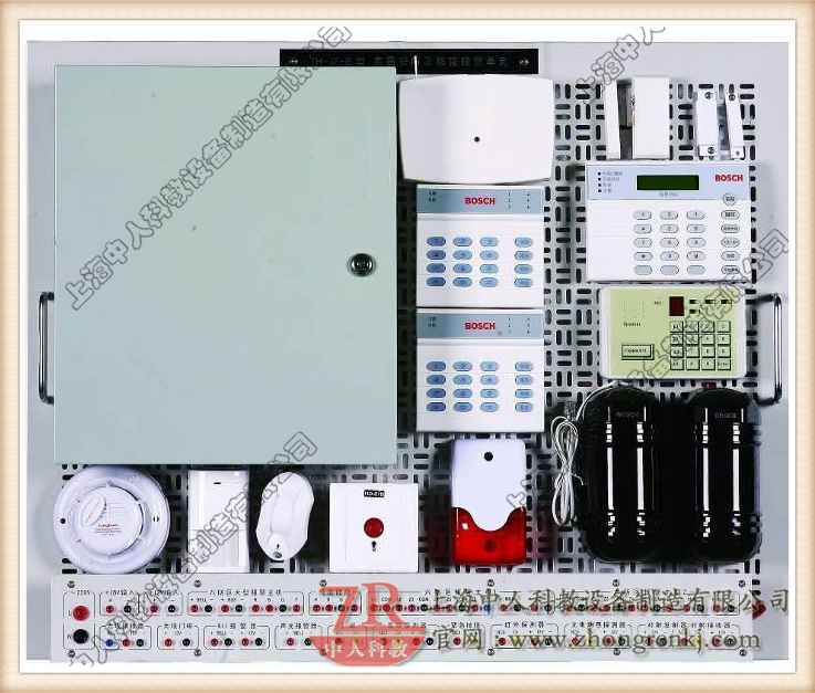 周邊防范實(shí)訓(xùn)裝置,防盜報(bào)警實(shí)訓(xùn)考核單元模塊